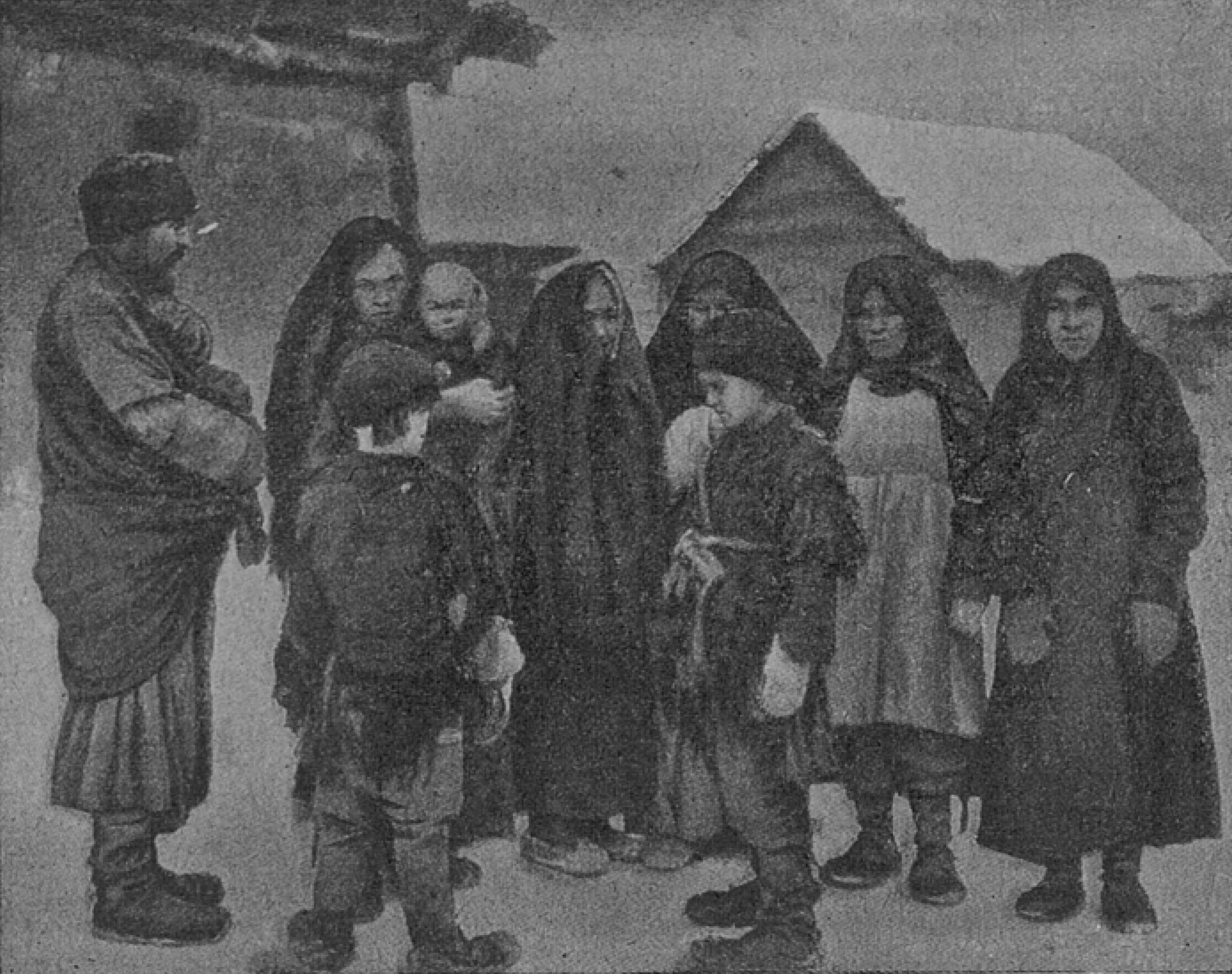 Среди голодающих - в деревне Чалково